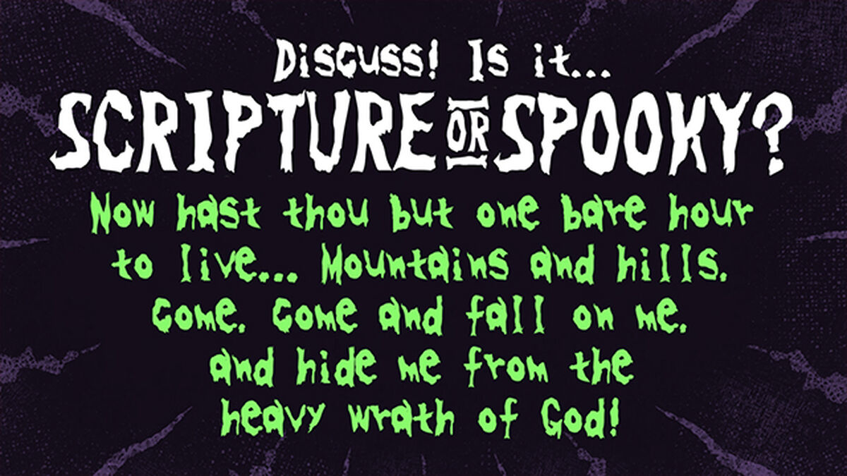 Scripture or Spooky: Extra Spooky Edition image number 3